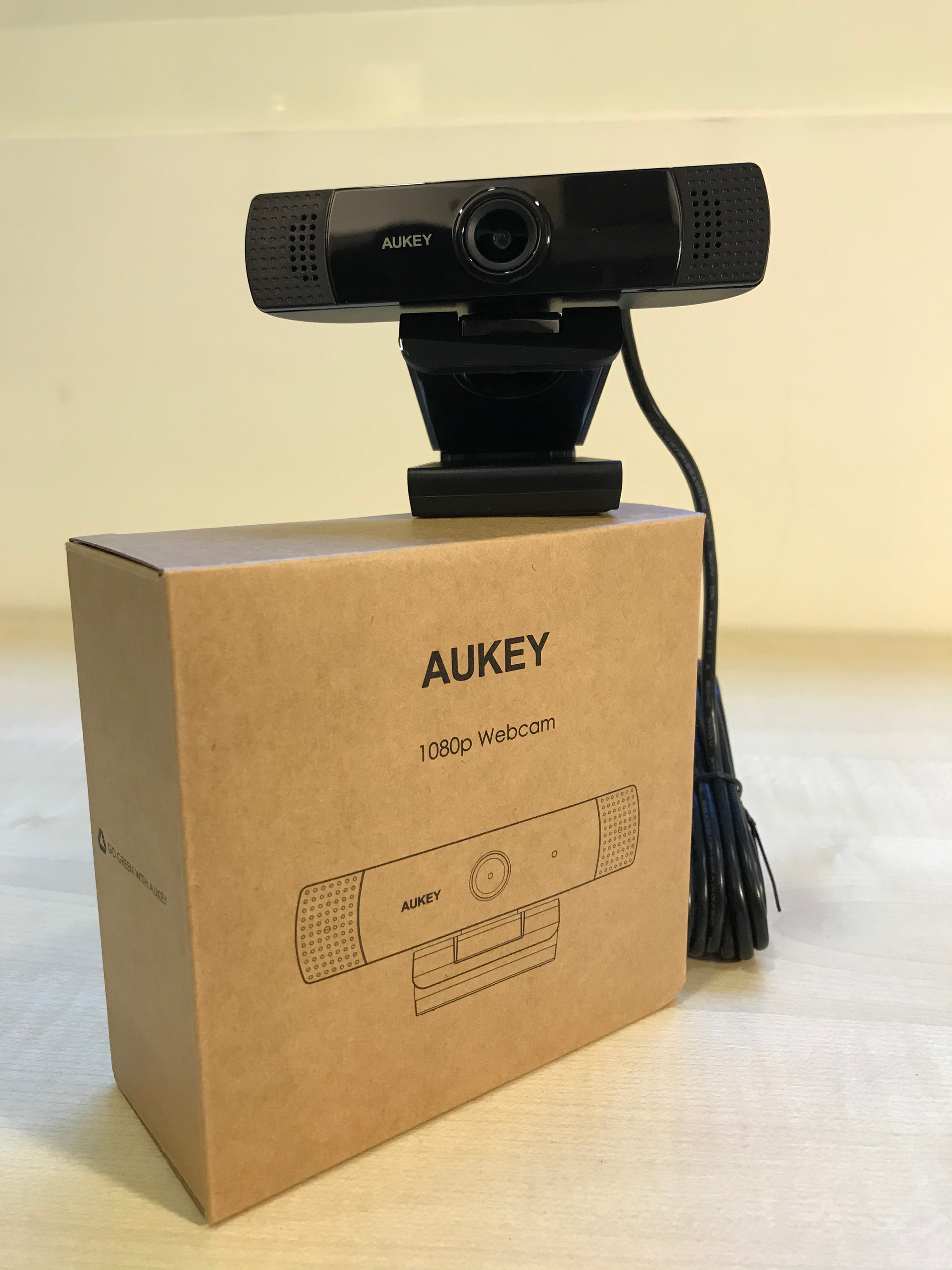 AUKEY FHD PC-LM1E 1080p
Webcam Review - Inexpensive Live Streaming Camera