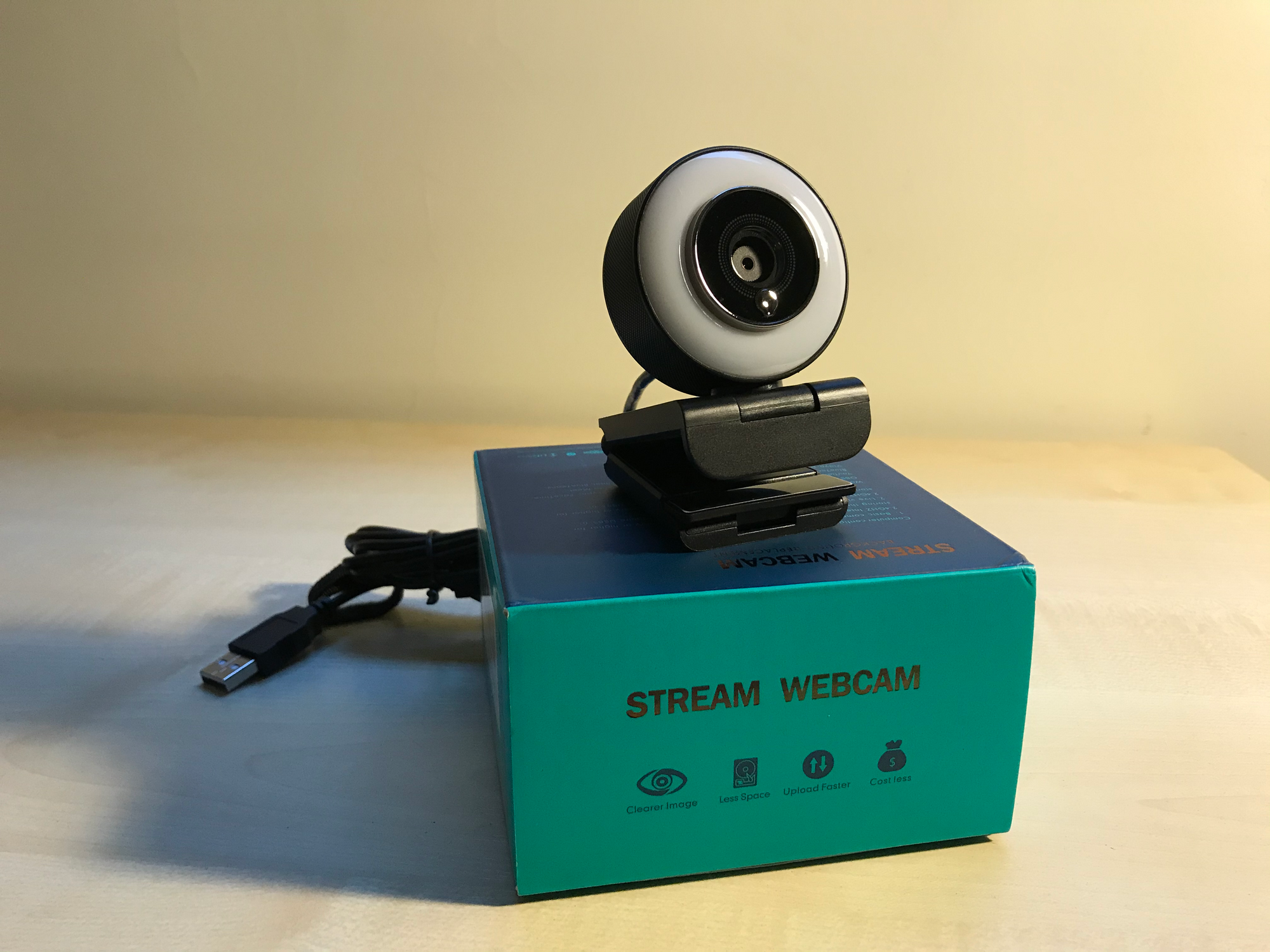Vitade 960A Webcam Review - Budget 1080p with LED Lights
