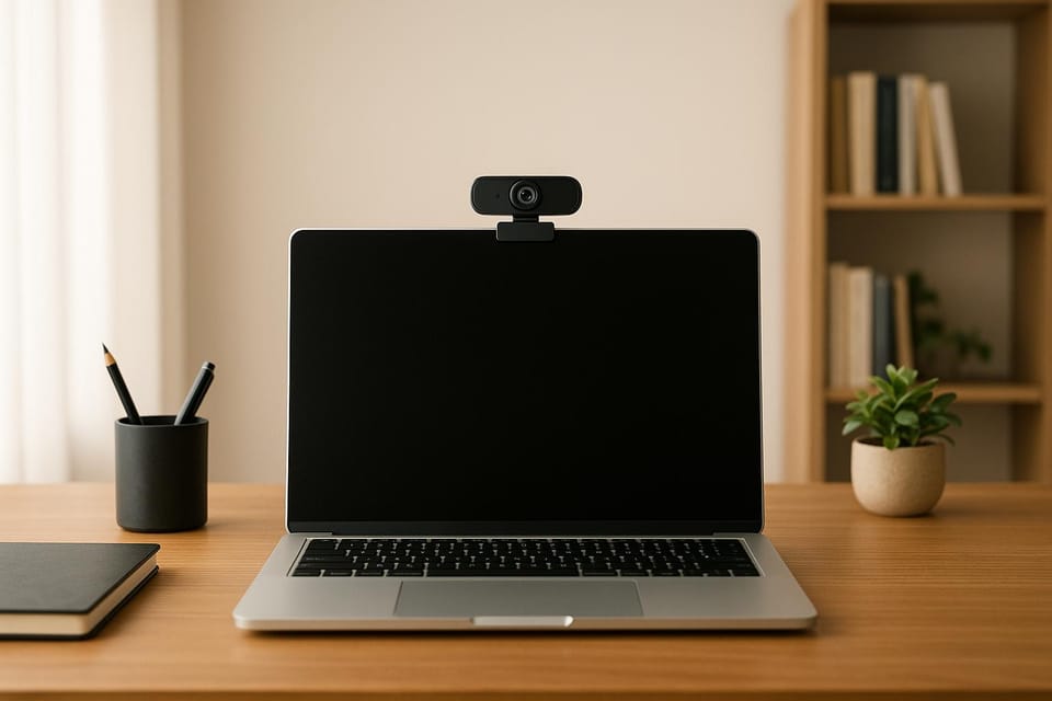 Webcam Placement Tips for Distraction-Free Calls